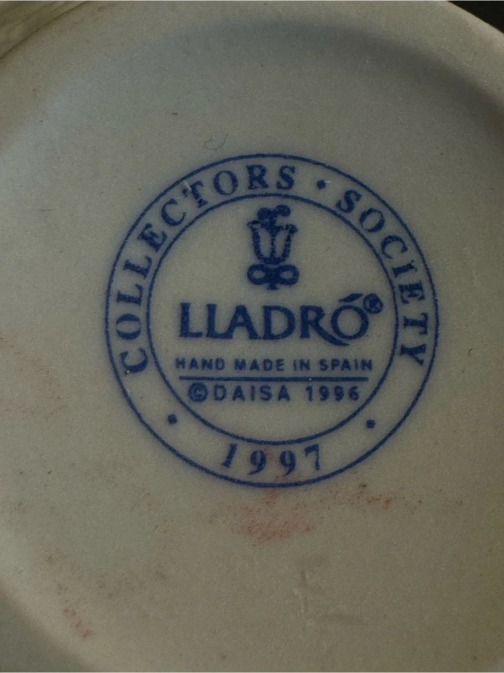 1997 Lladro Sailing The Seas Collector Society Figurine Cup Regata Made in Spain